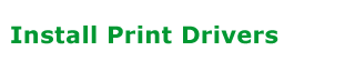 Install Print Drivers